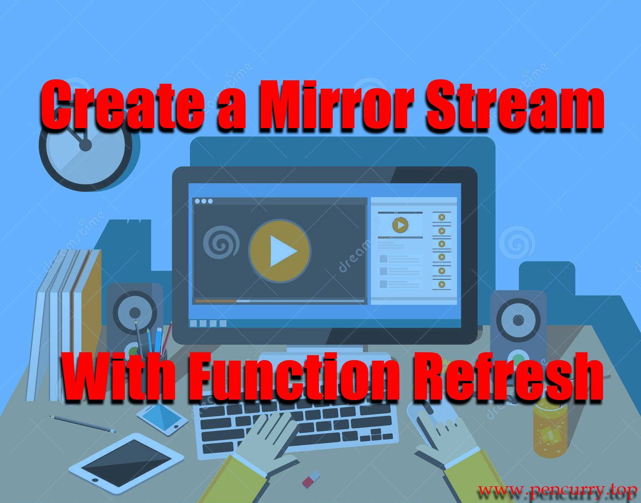 Create a Mirror Stream With Function Refresh Pencurry Disain