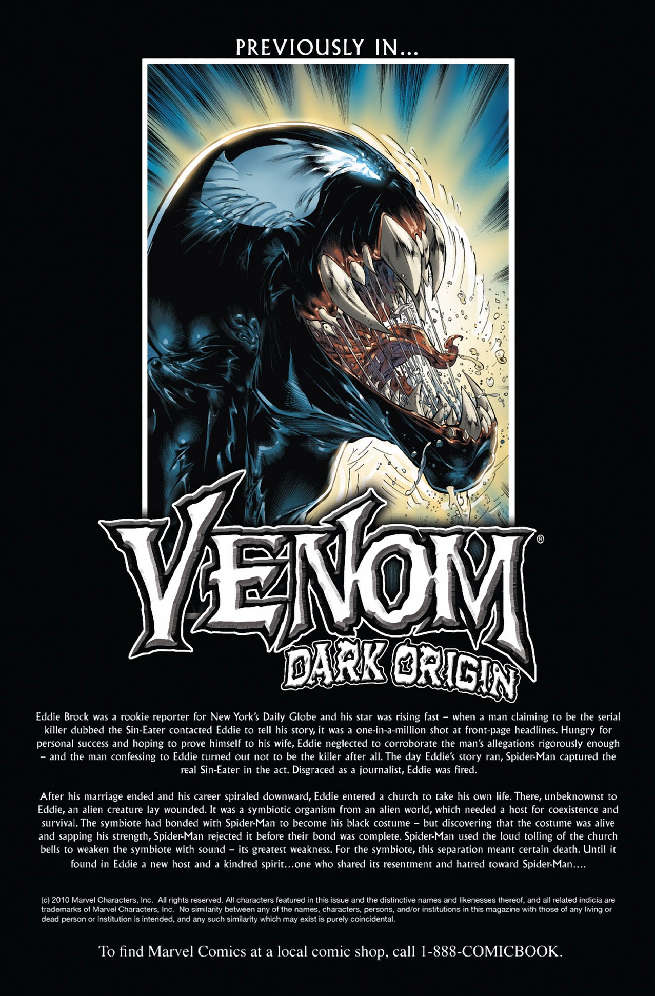Read online Venom: Dark Origin comic -  Issue #5 - 2