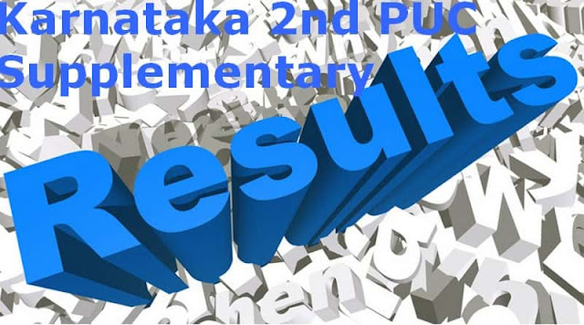 Karnataka 2nd PUC Supplementary Results Karnataka 2nd PUC Supplementary Results