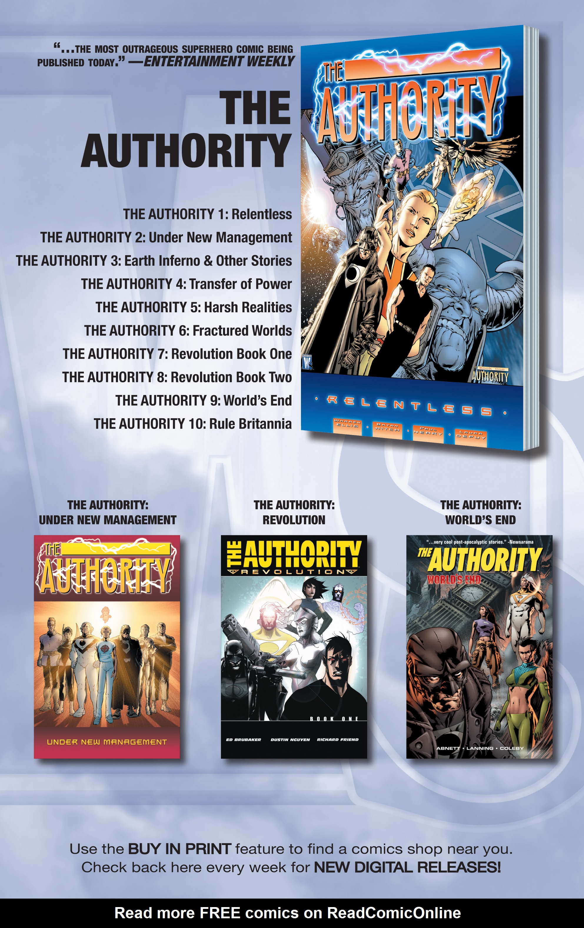 Read online The Authority (1999) comic -  Issue #19 - 23