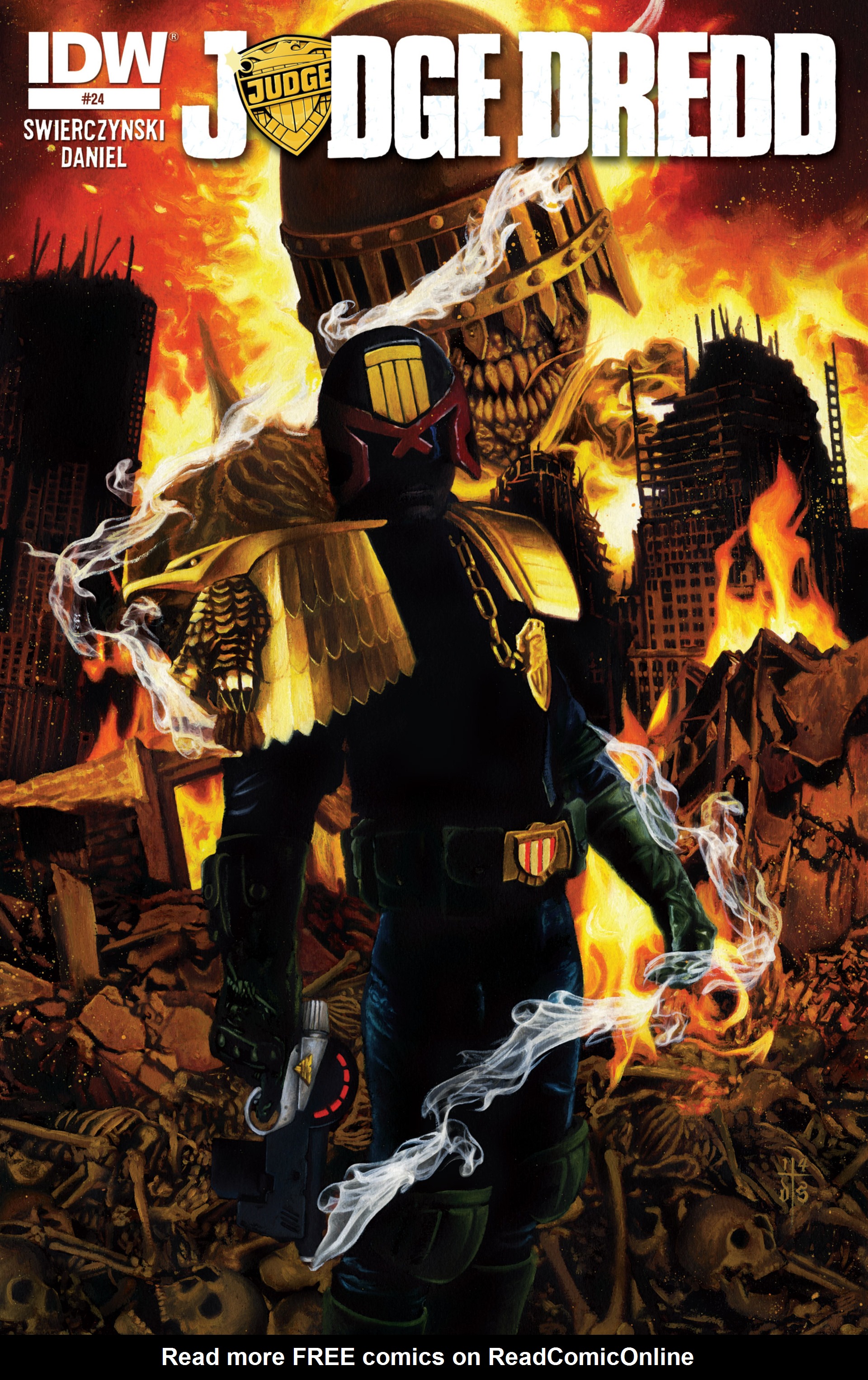 Read online Judge Dredd (2012) comic -  Issue #24 - 1