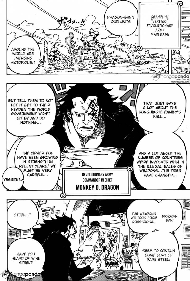 One Piece Ch 803: Climbing the Elephant