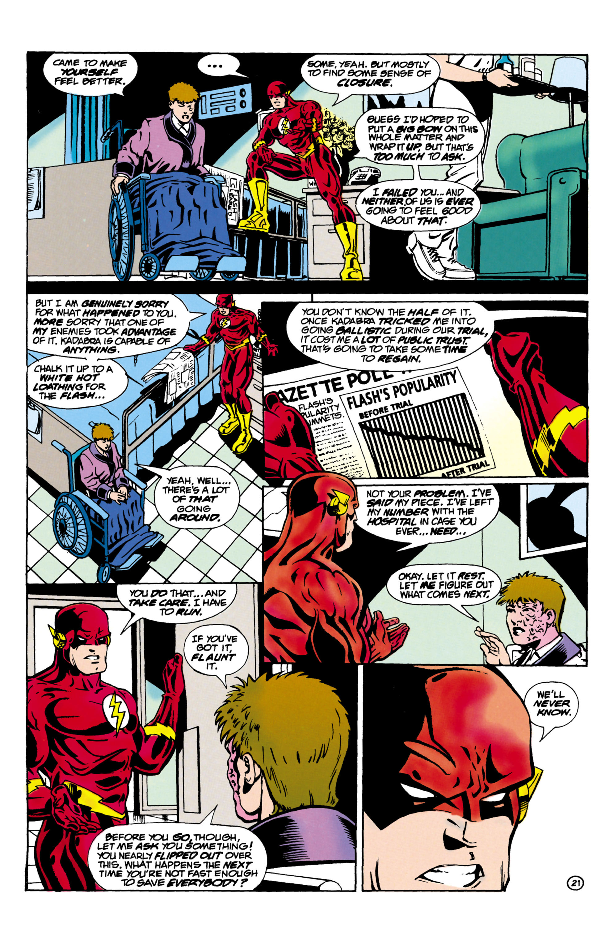 Read online The Flash (1987) comic -  Issue #90 - 20