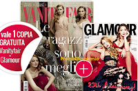 Vanity Fair ti regala il numero di marzo di Glamour Logo Vanity Fair ti regala il numero di marzo di Glamour
