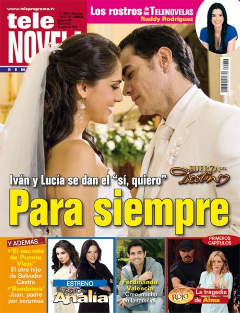 Colección: Telenovela: Portadas de la revista en 2012