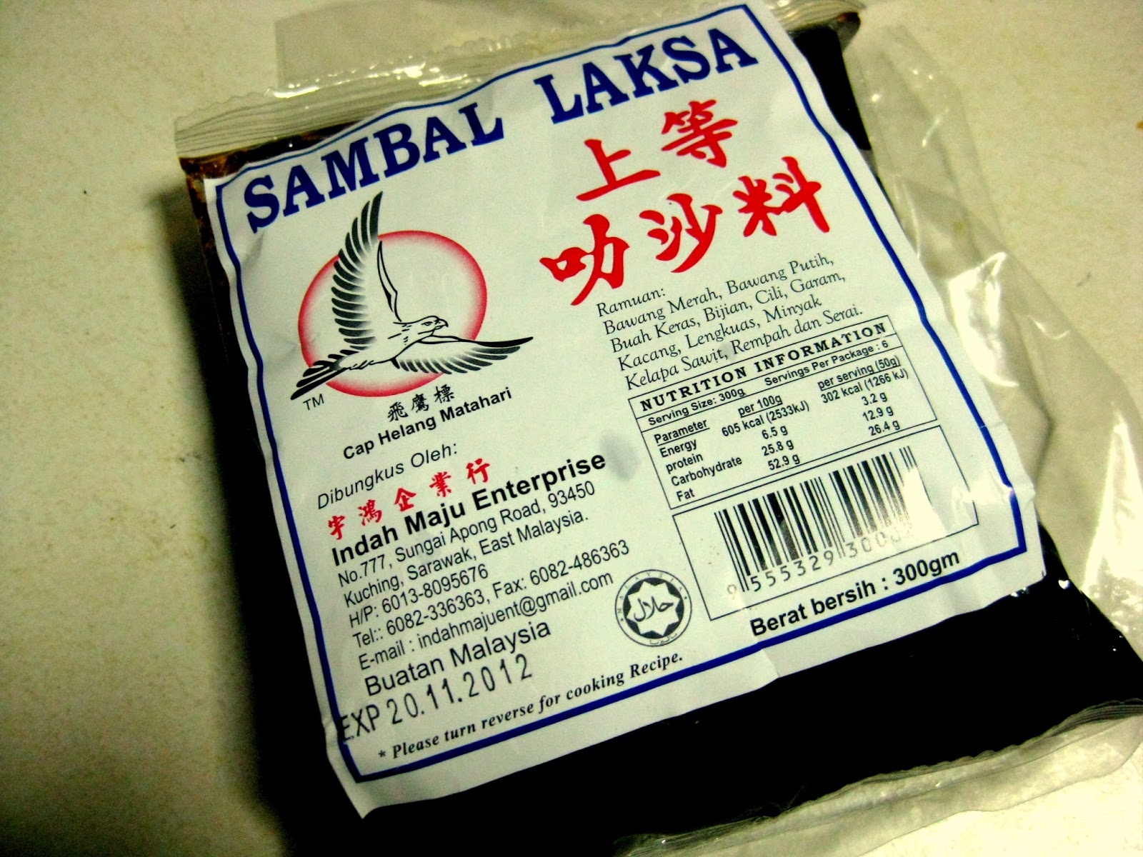 Resepi laksa sarawak original