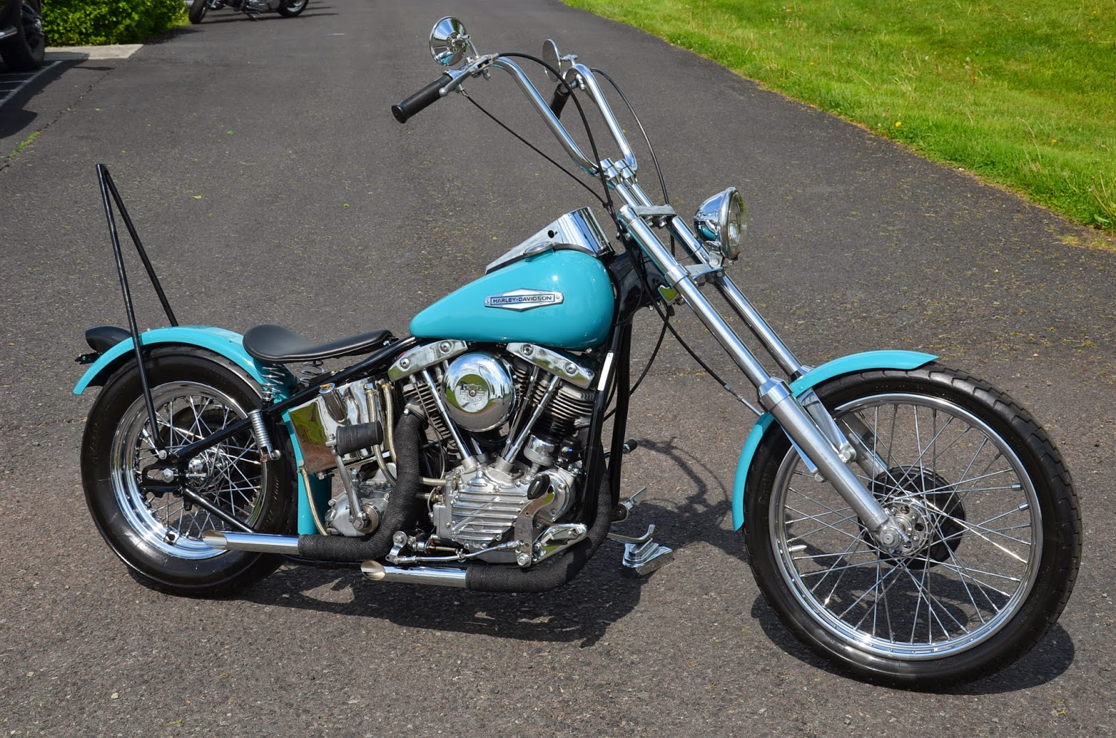 biker excalibur II 1949 HARLEY DAVIDSON PANHEAD 