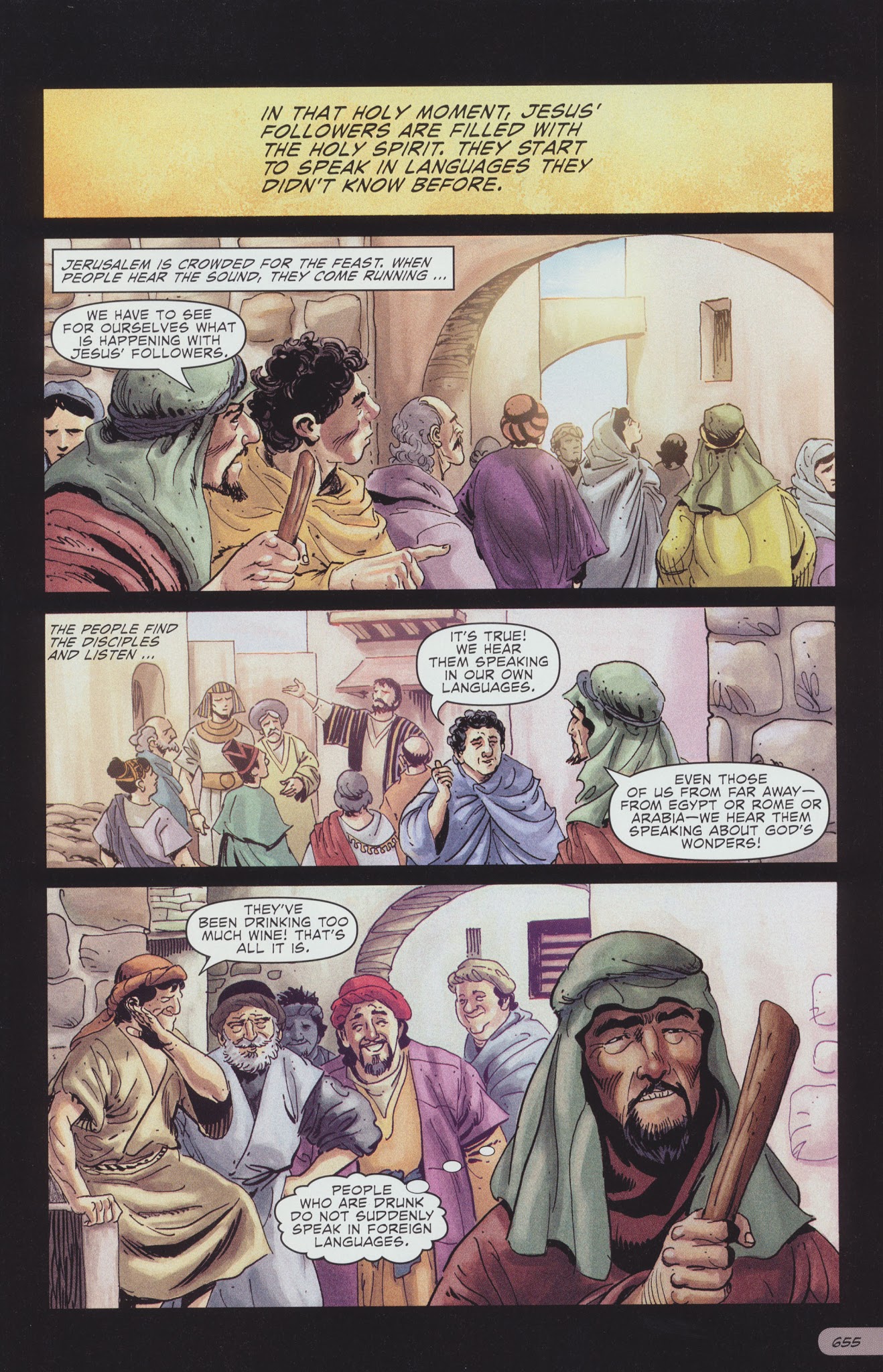 Read online The Action Bible comic -  Issue # TPB 2 - 278