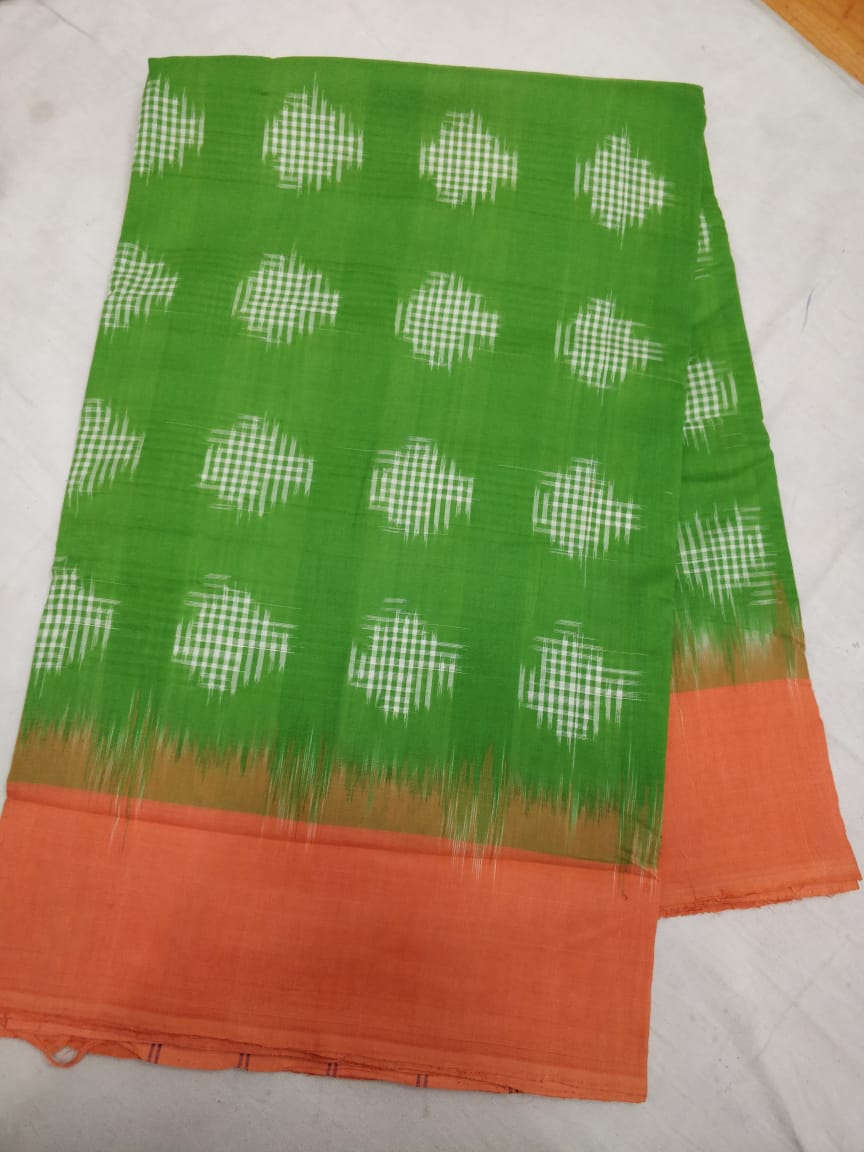 Double ikkath cotton sarees