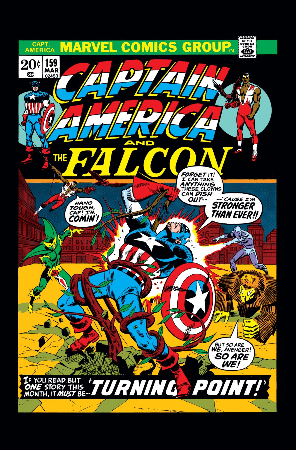 Read online Captain America (1968) comic -  Issue #159 - 1