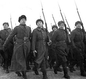 Polish Army parade at Buzułuku - USSR December 1941