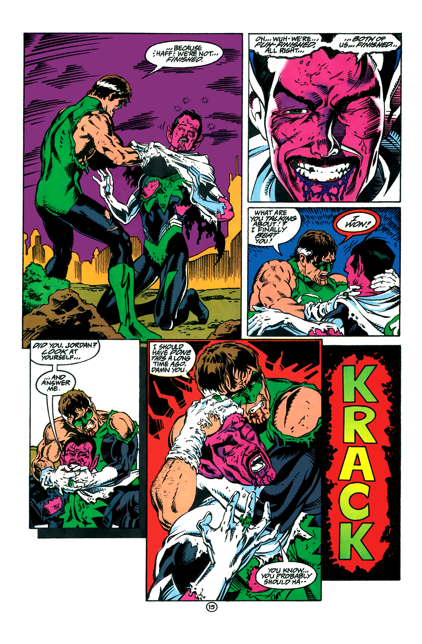 Read online Green Lantern (1990) comic -  Issue #50 - 14