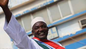 GAMBIA HAS A NEW PRESIDENT, BARROW.