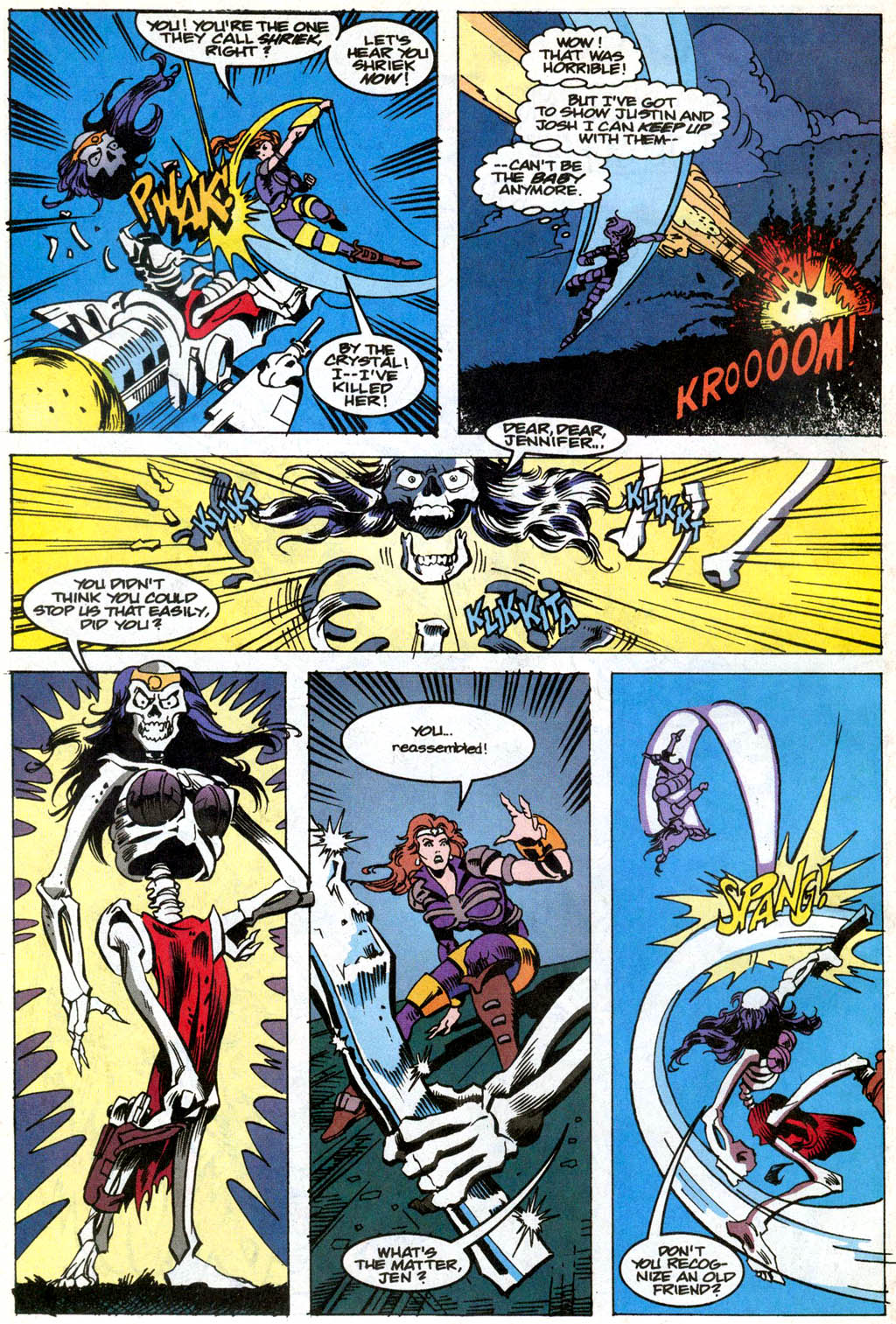 Read online Skeleton Warriors comic -  Issue #1 - 16