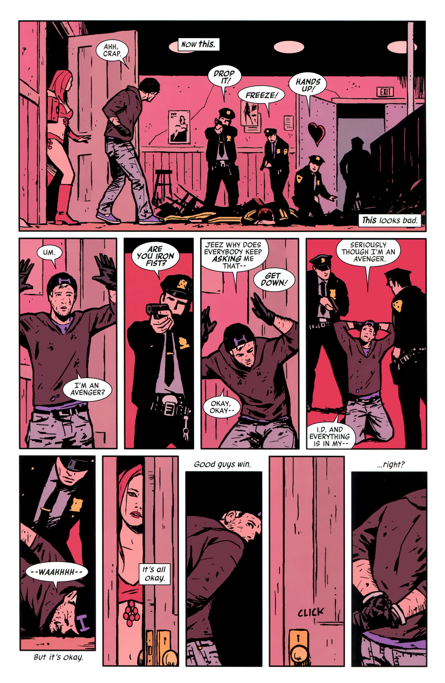 Read online Hawkeye (2012) comic -  Issue #8 - 17