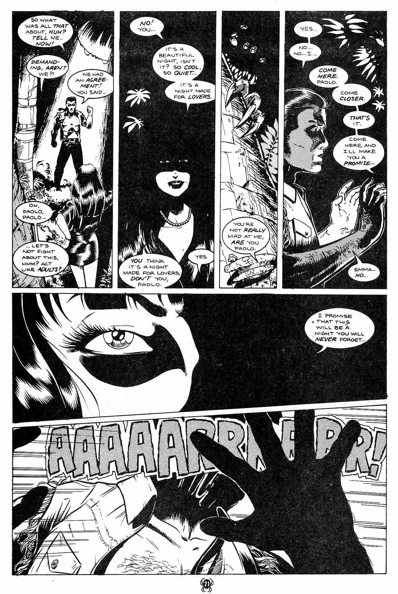 Read online Fangs of the Widow comic -  Issue #1 - 23