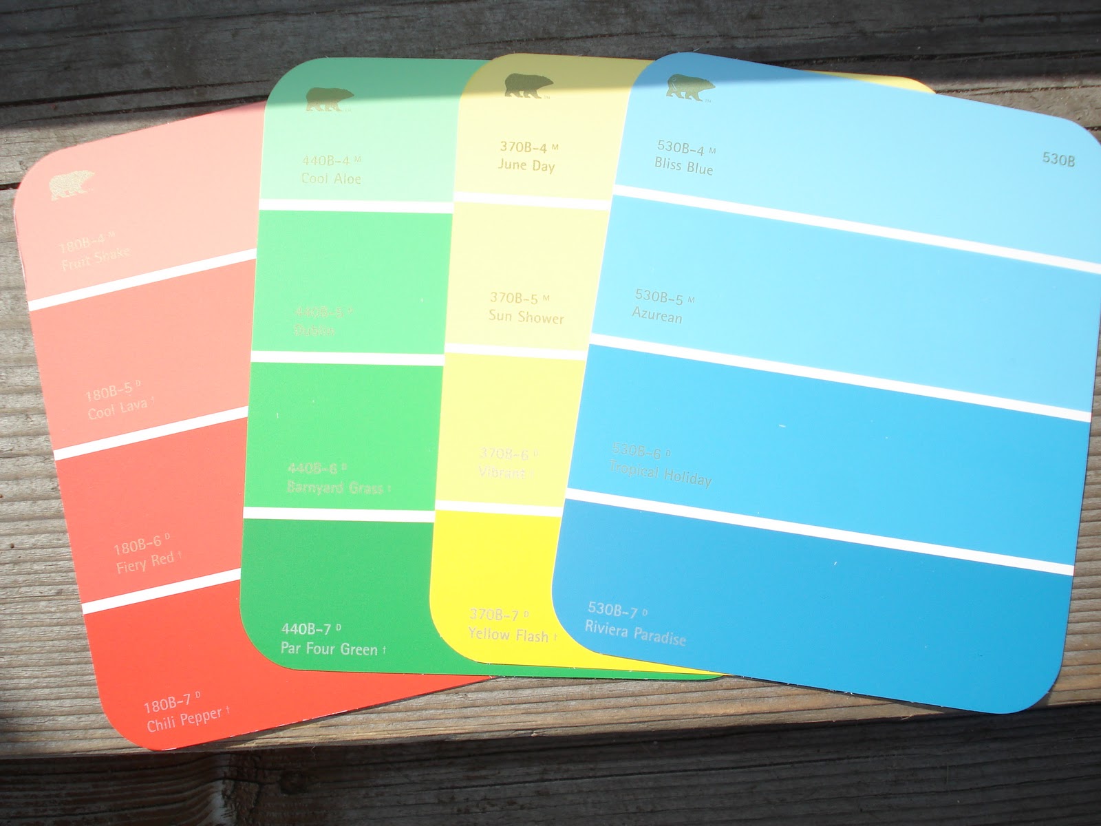 Paint Chip (Color Match) Scavenger Hunt RKO Ideas Galore by Karen