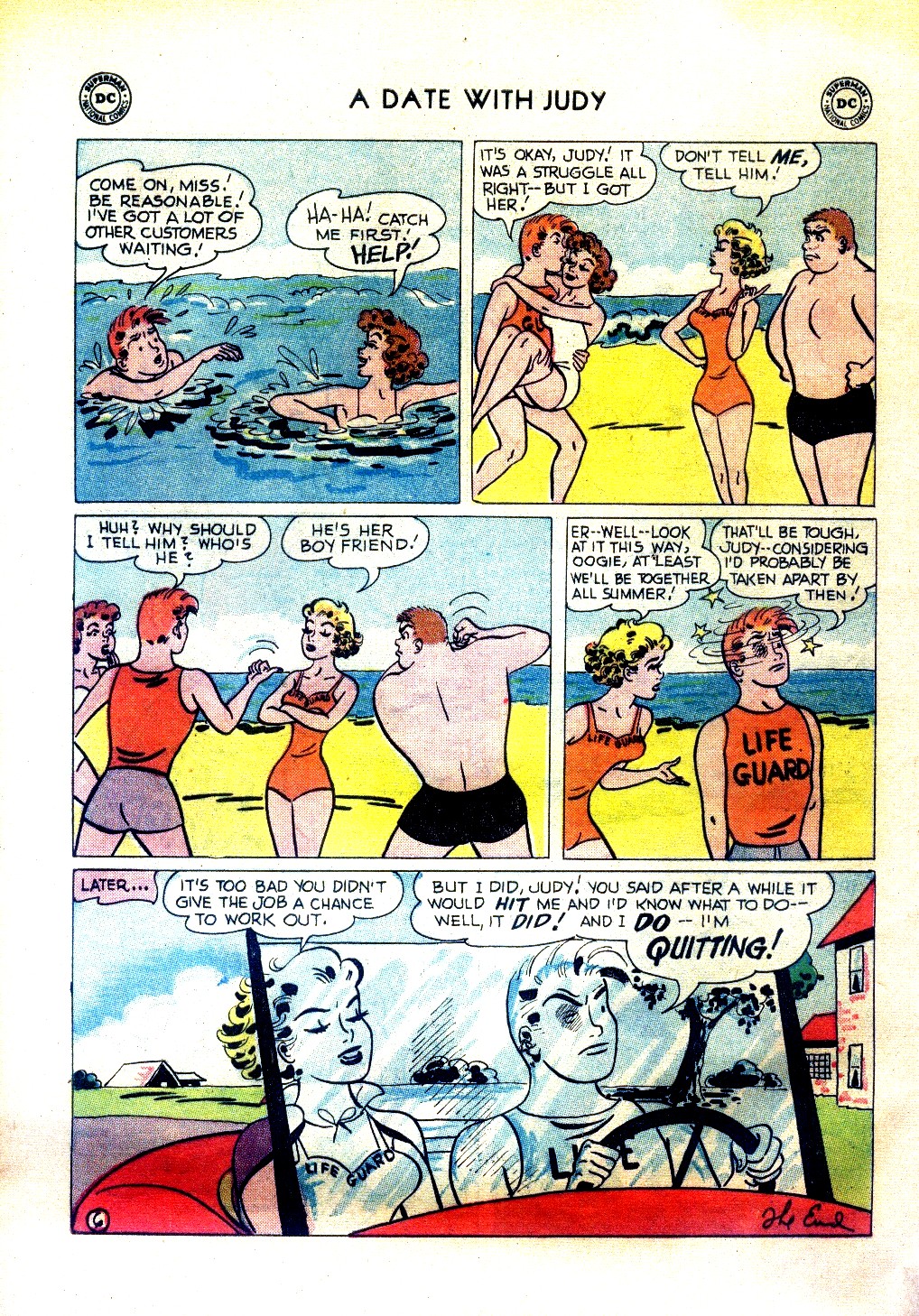 Read online A Date with Judy comic -  Issue #65 - 32