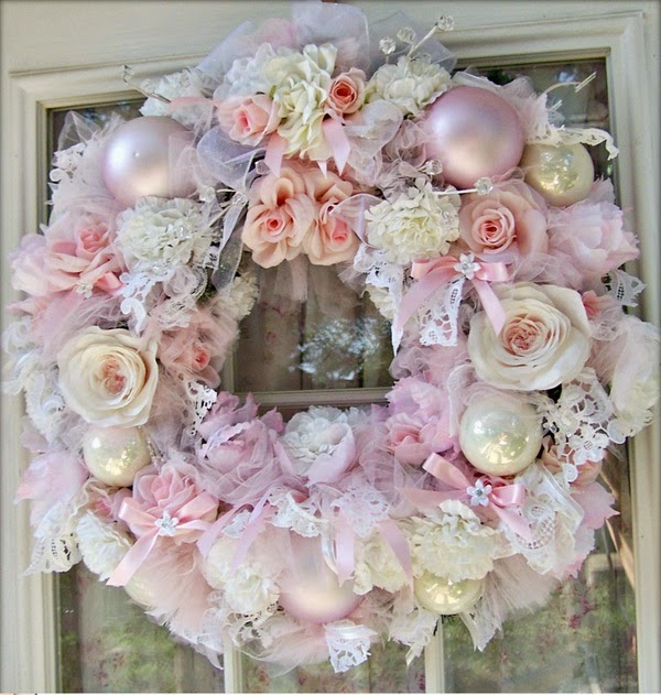 Christmas Shabby Chic: Trend glamorous for the holidays