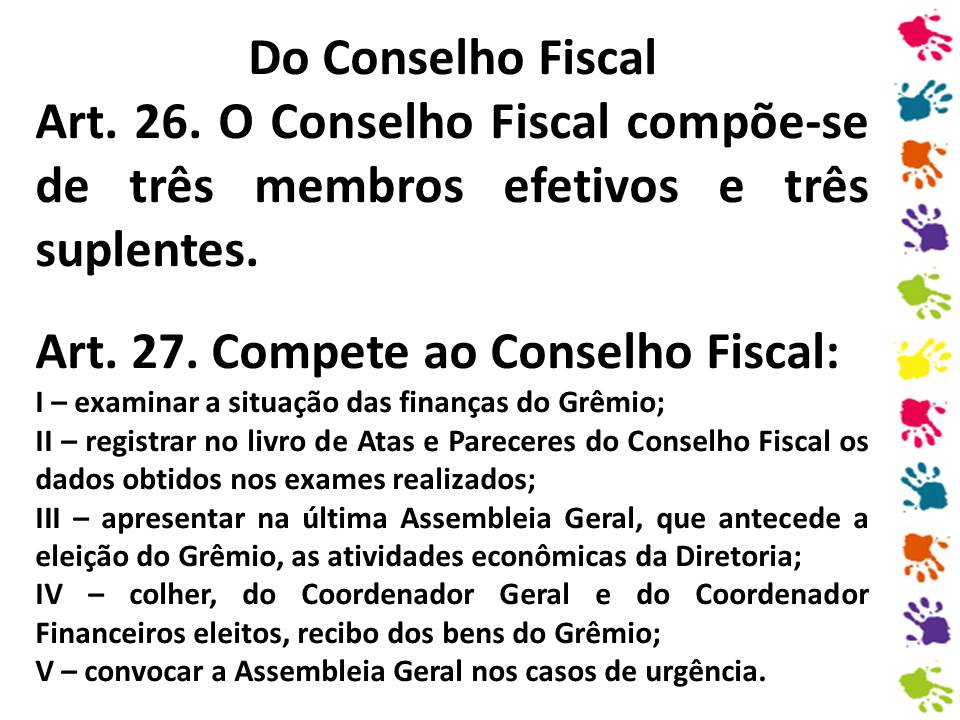 GRÊMIO ESTUDANTIL FORÇA JOVEM TITOLIVIO CARGOS