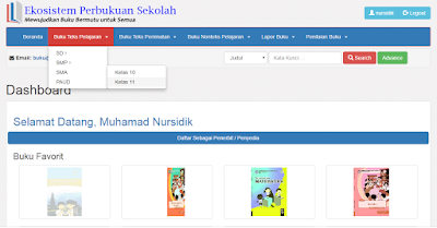 mencari buku bse