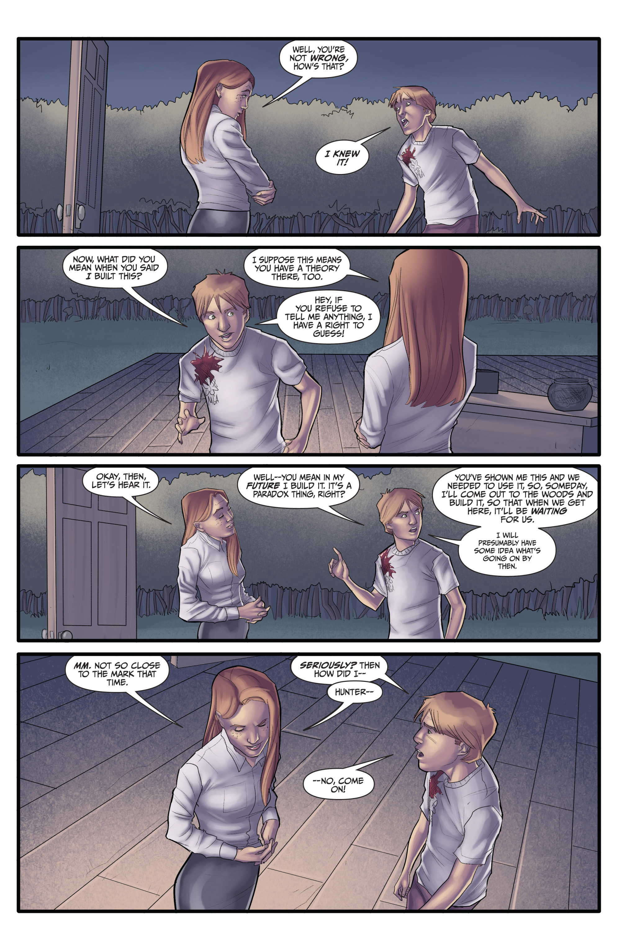 Read online Morning Glories comic -  Issue #27 - 19