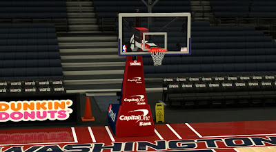 NBA 2K14 Washington Wizards Backboard Mod
