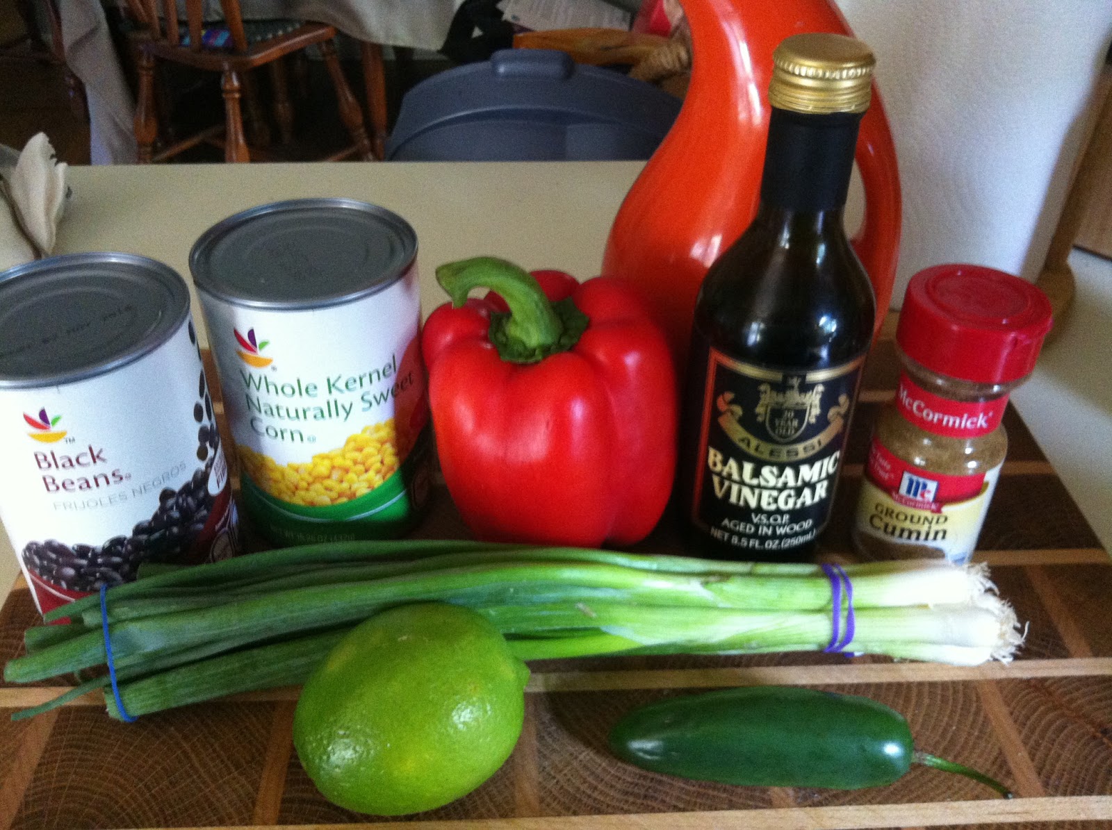 Dinner, a Dog & a Blog Black Bean & Corn Salsa