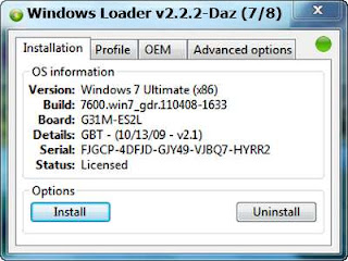 Windows Loader 2.2.2 By Daz Terbaru 2016