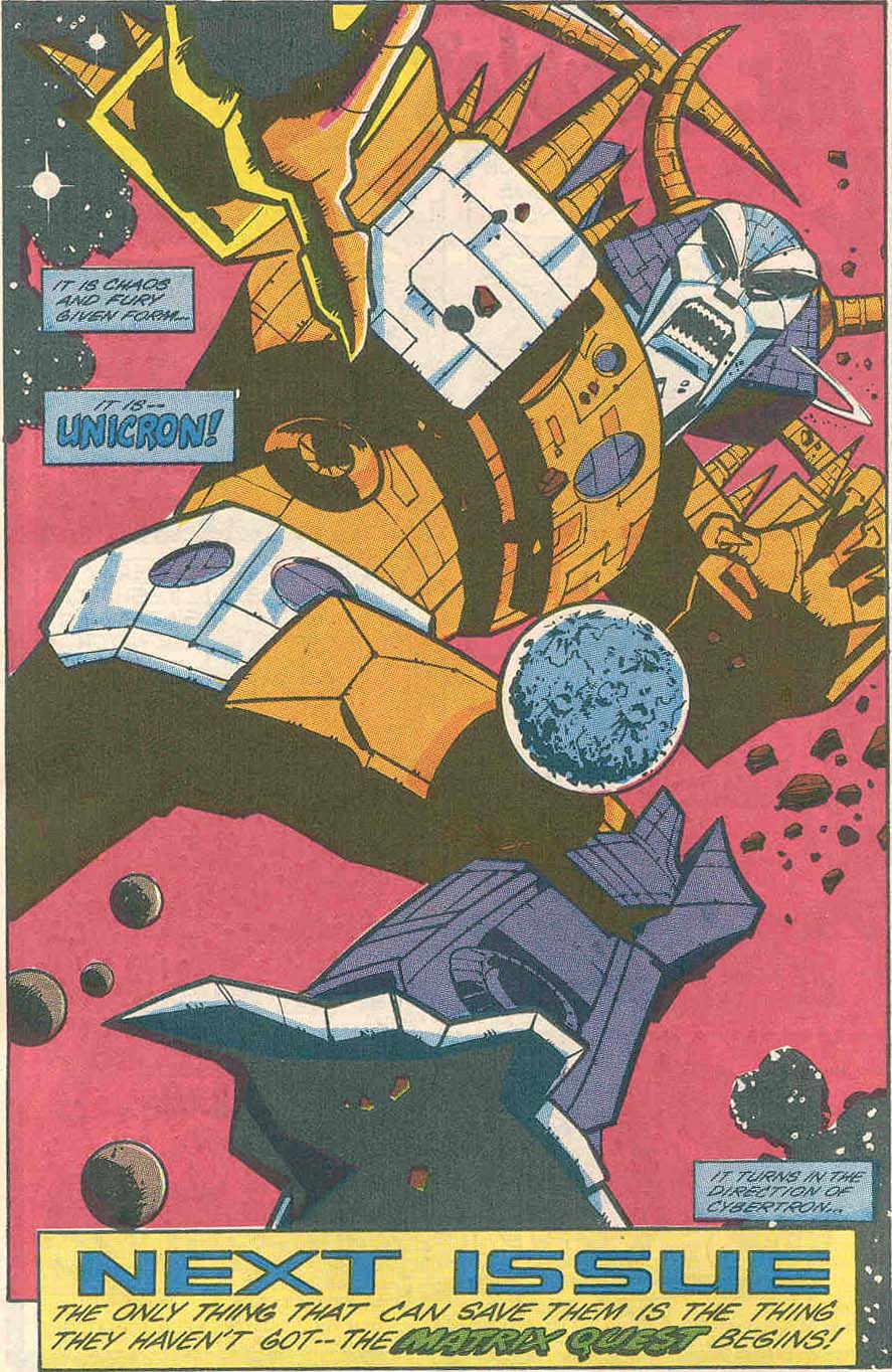 Read online The Transformers (1984) comic -  Issue #61 - 19