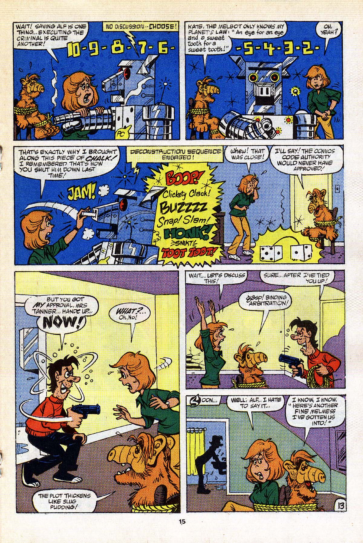 Read online ALF comic -  Issue #25 - 14