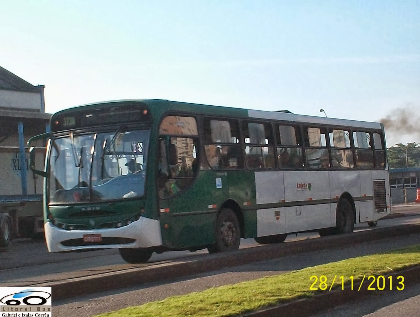 Litoralbus 12: Koleta Ambiental - Ônibus