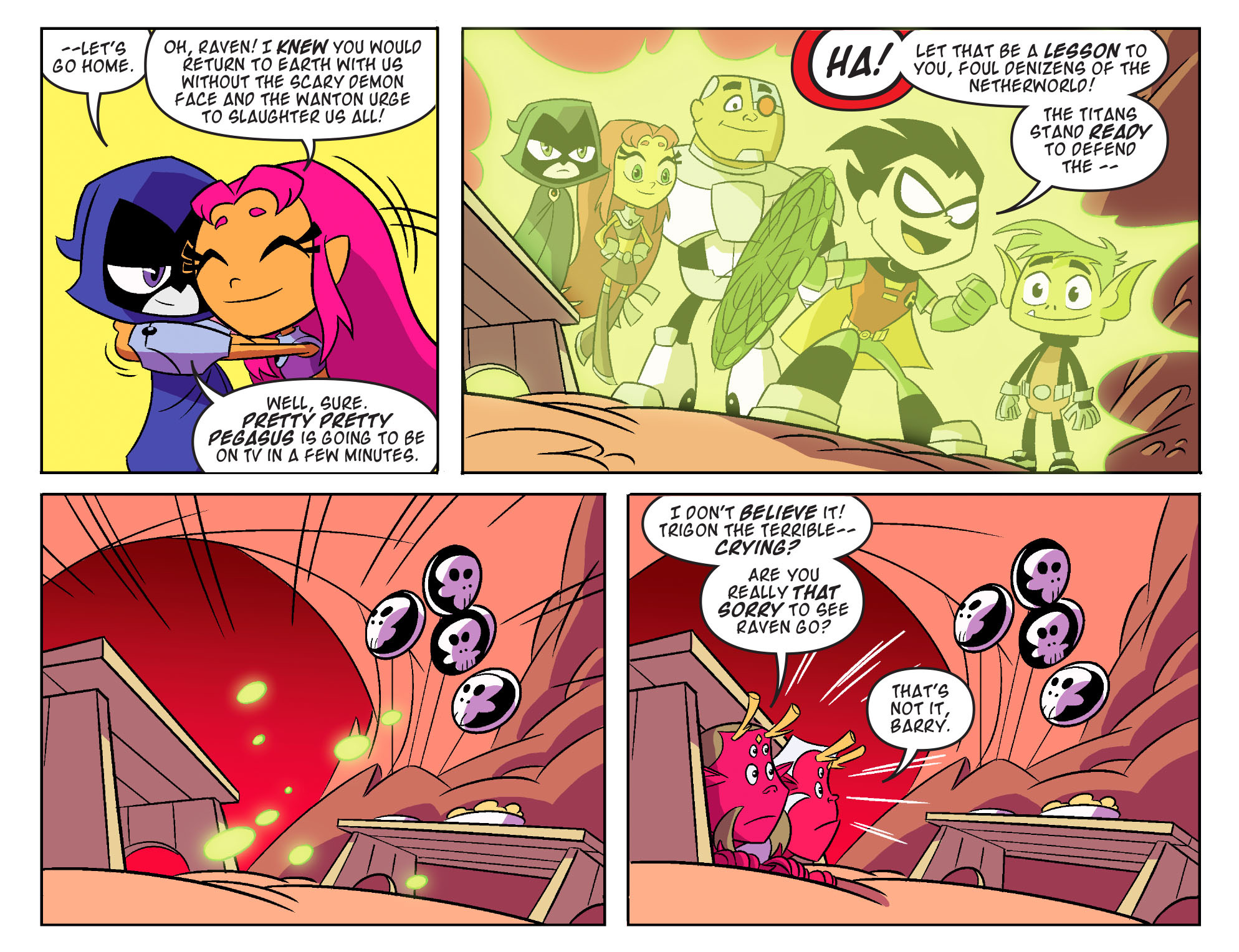 Read online Teen Titans Go! (2013) comic -  Issue #22 - 21