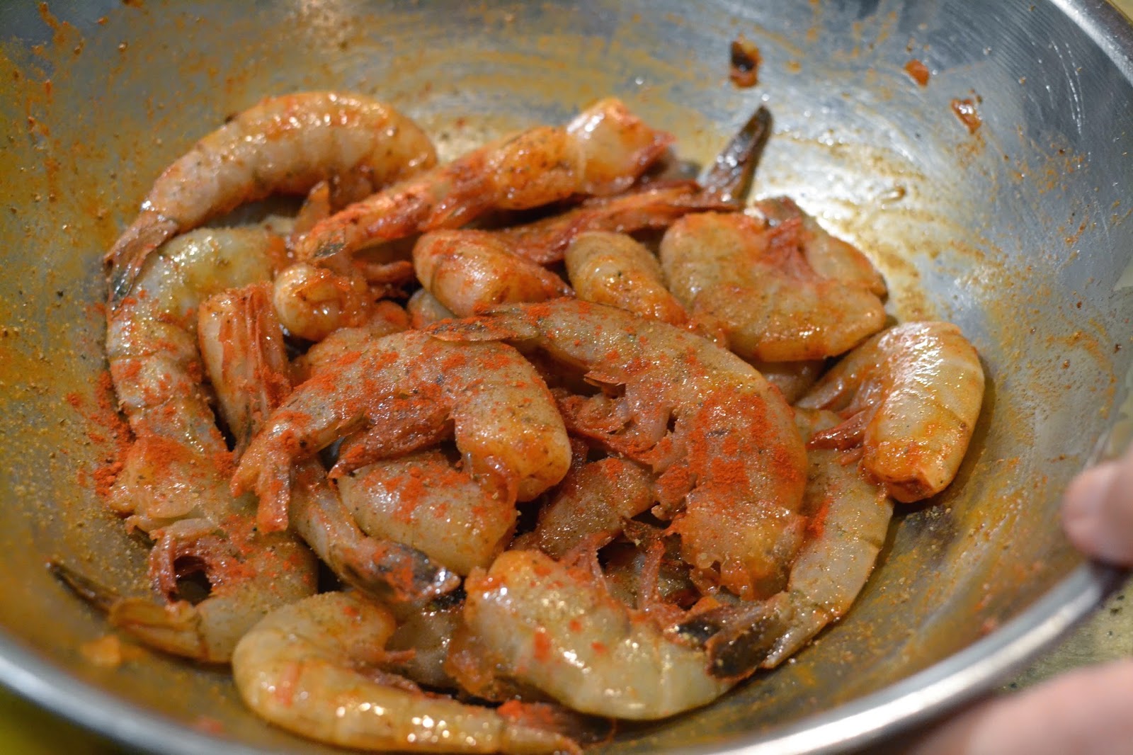 Weekend Food Project Risotto with Shrimp on the Big Green Egg