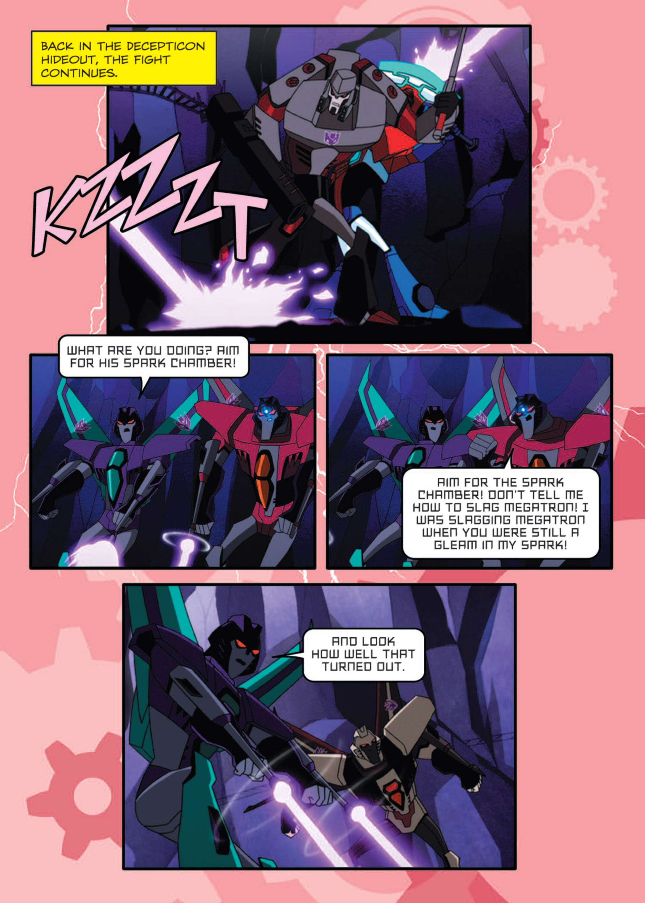 Read online Transformers Animated comic -  Issue #13 - 84