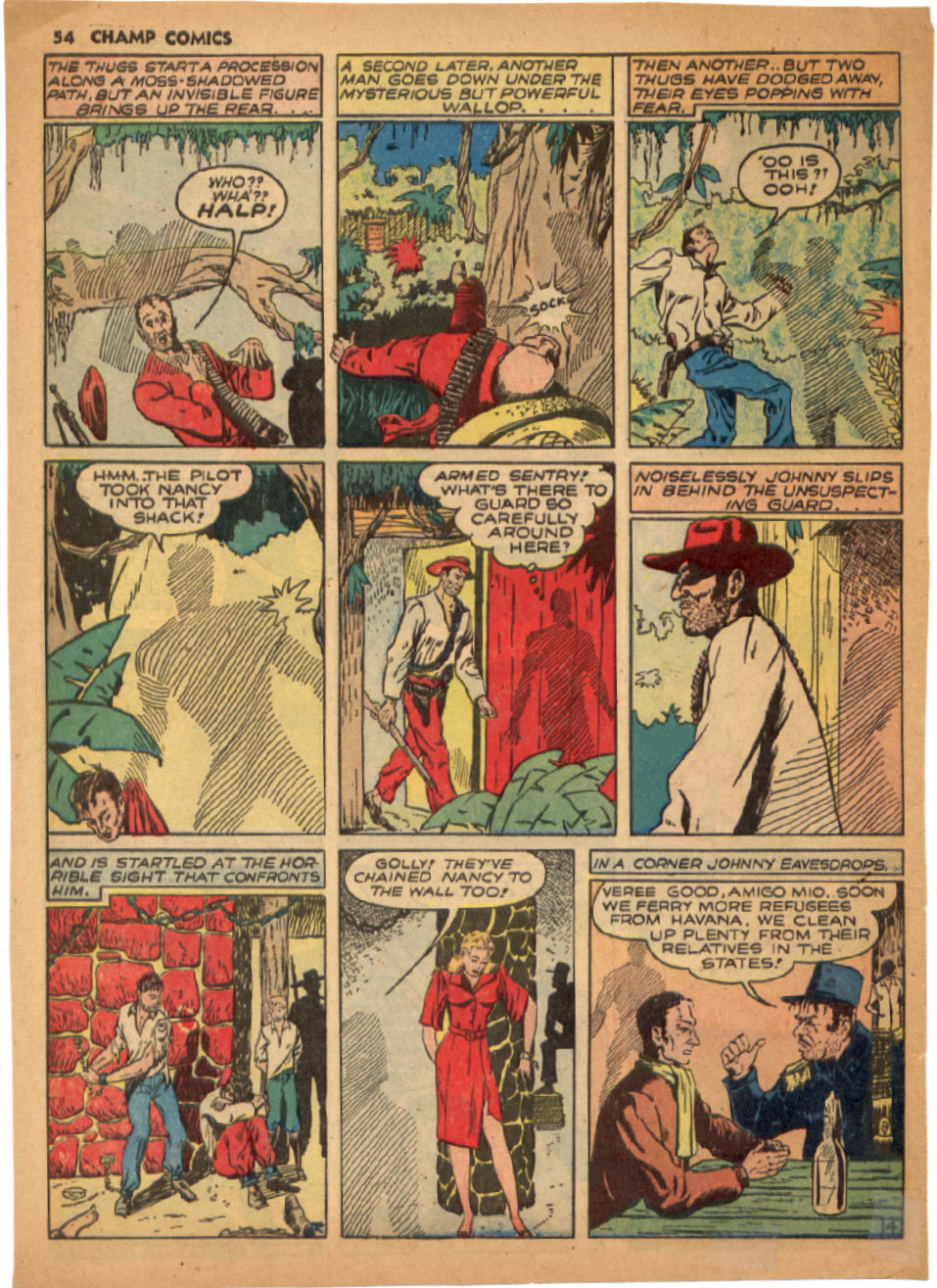 Read online Champ Comics comic -  Issue #13 - 56