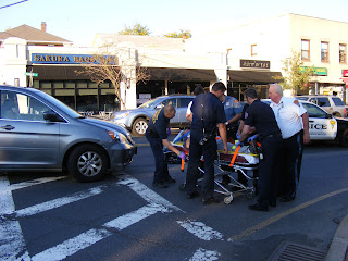 >Pedestrian Struck, Franklin and Chestnut on Wednesday pedstruck3 theridgewoodblog.net