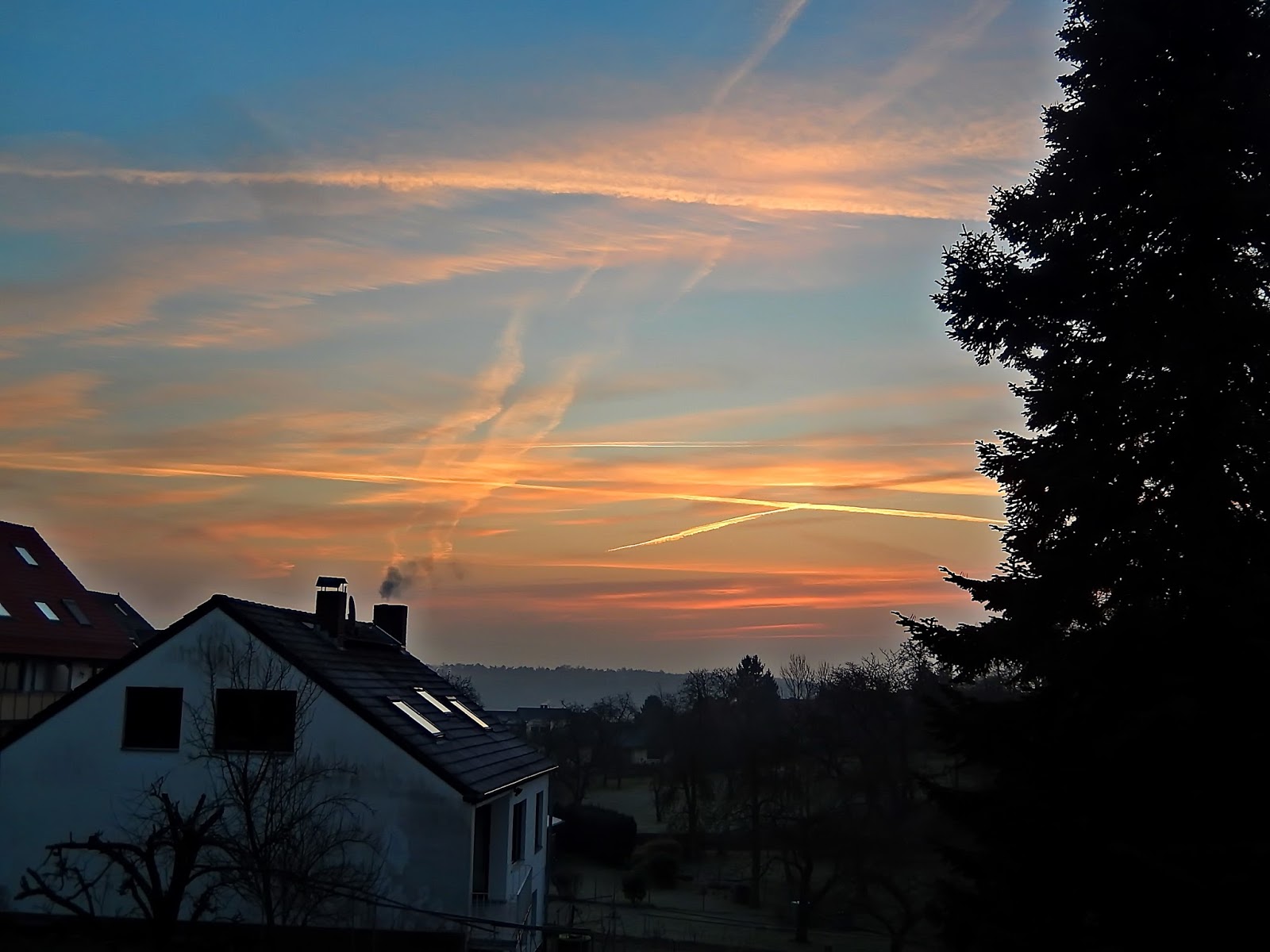Flora von Bistram's Bilderwelten Sonnenaufgang im Februar