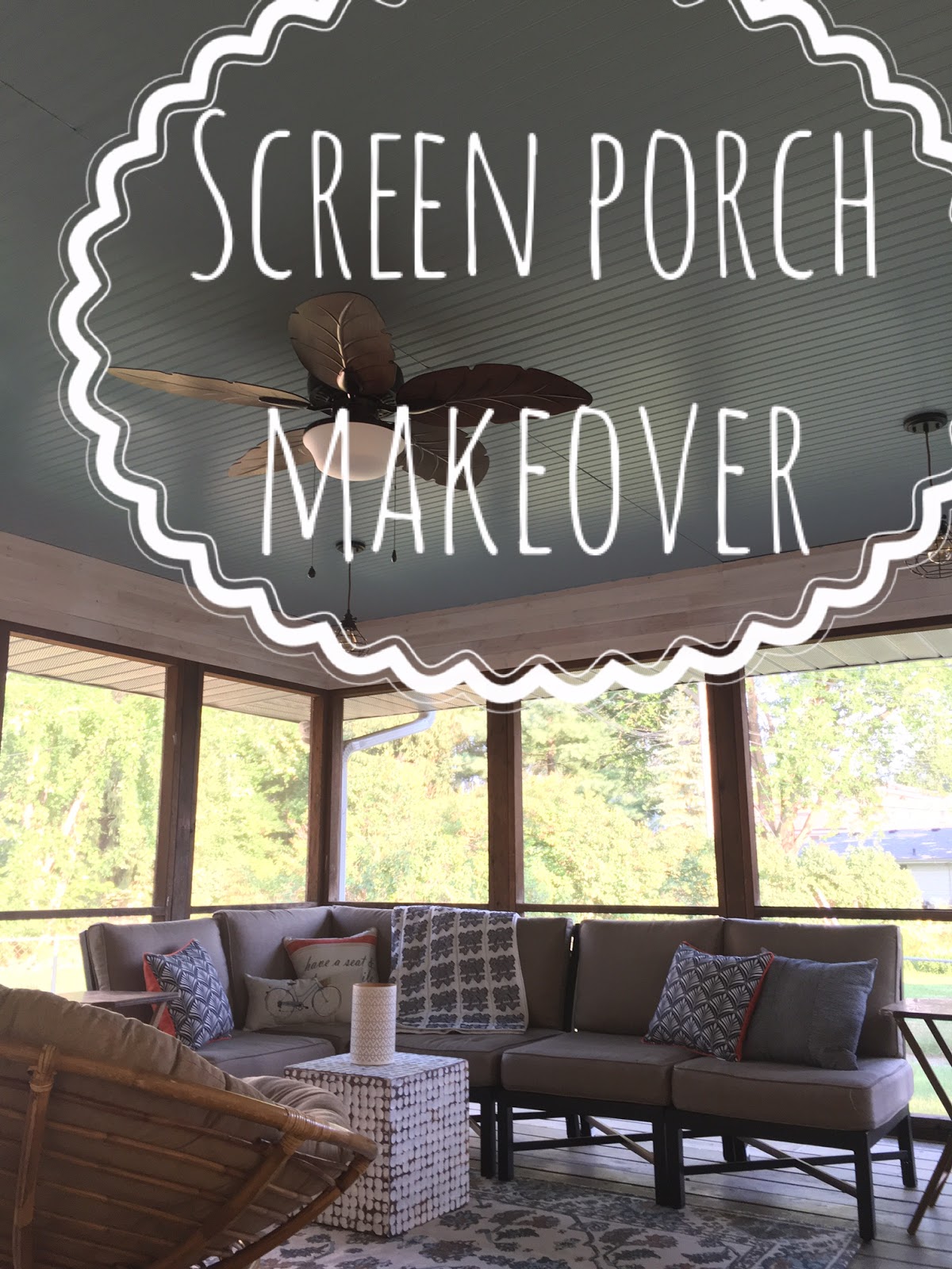 The Made Haven Screen Porch Makeover