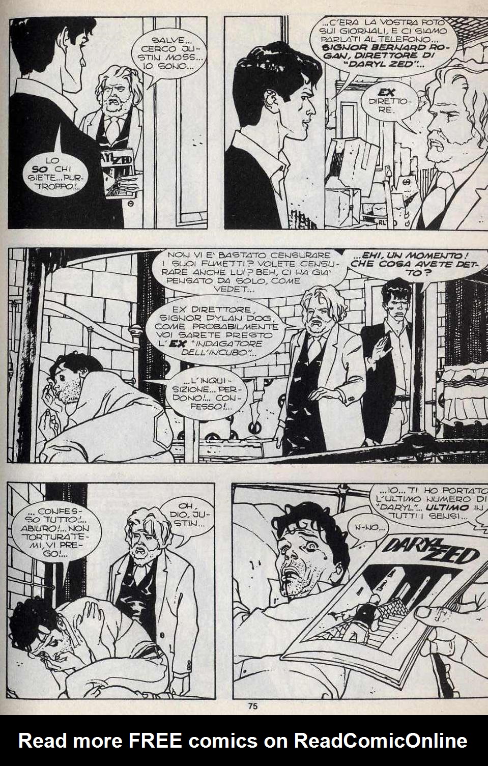 Read online Dylan Dog (1986) comic -  Issue #69 - 72