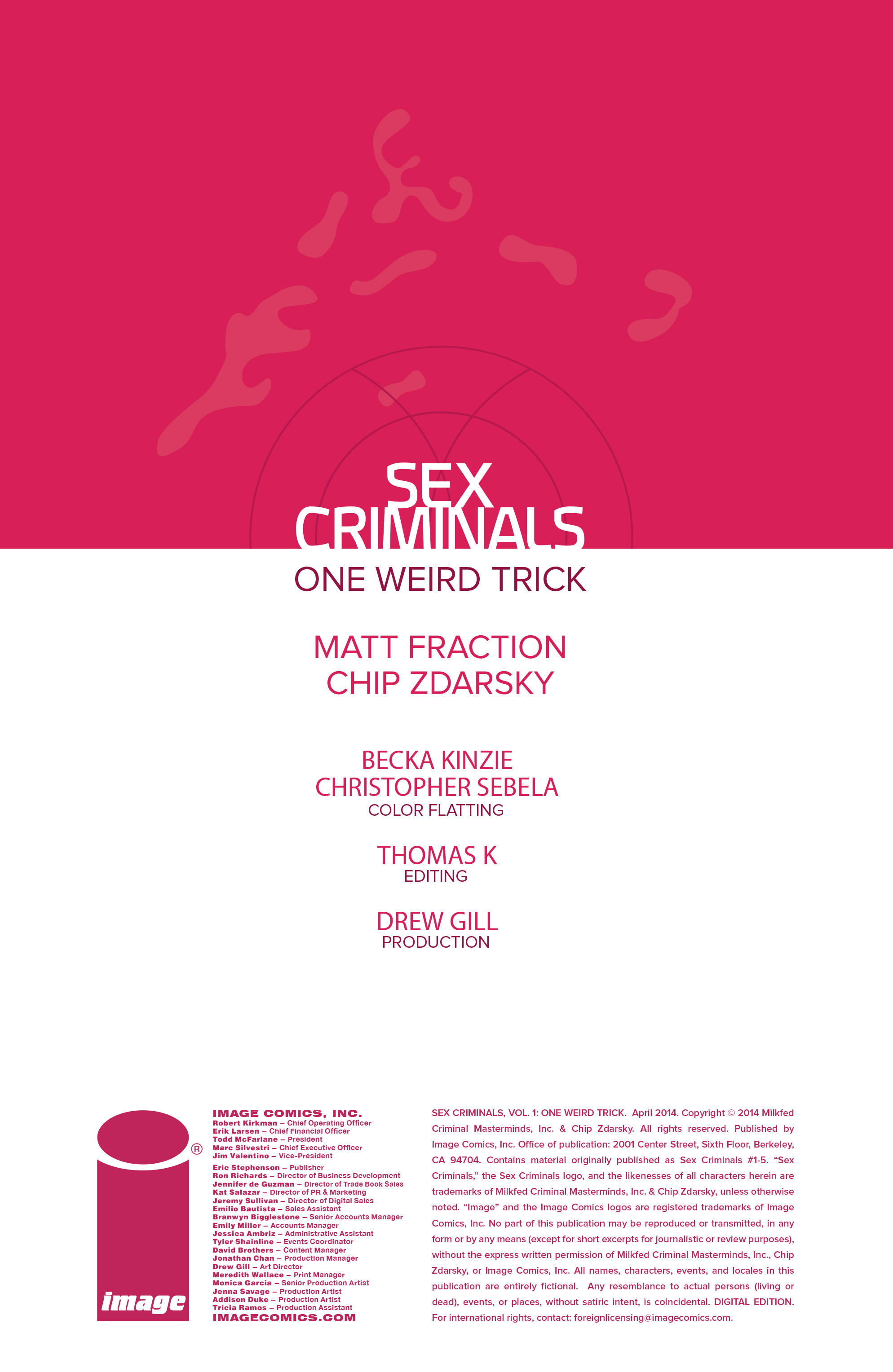 Read online Sex Criminals comic - Issue # _TPB 1 - 3
