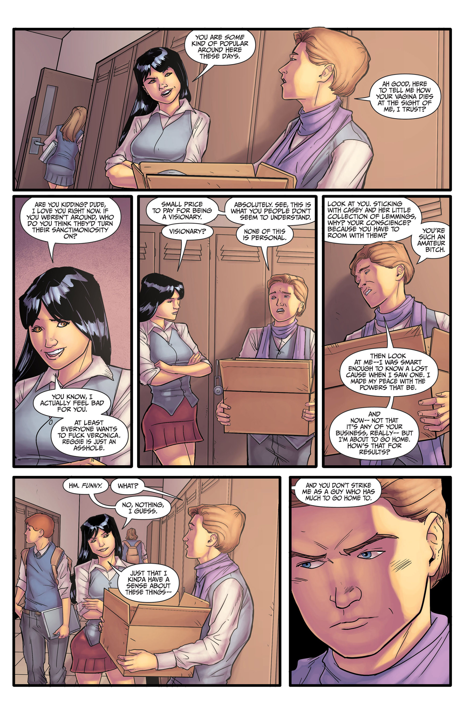 Read online Morning Glories comic -  Issue #11 - 22