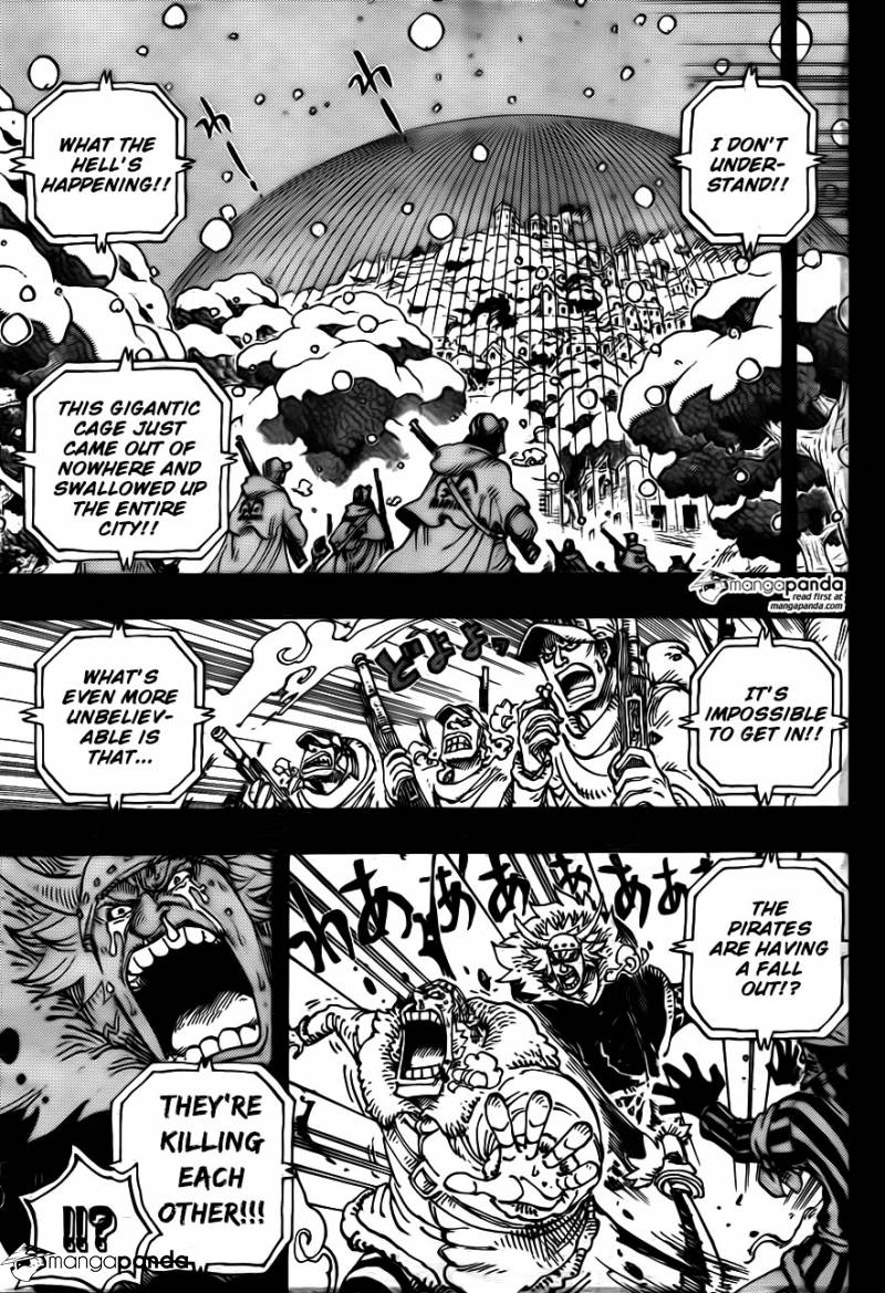 One Piece Ch 767: Cora-san