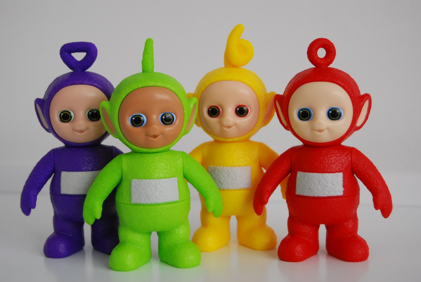 teletubbies chunky figures and playmat