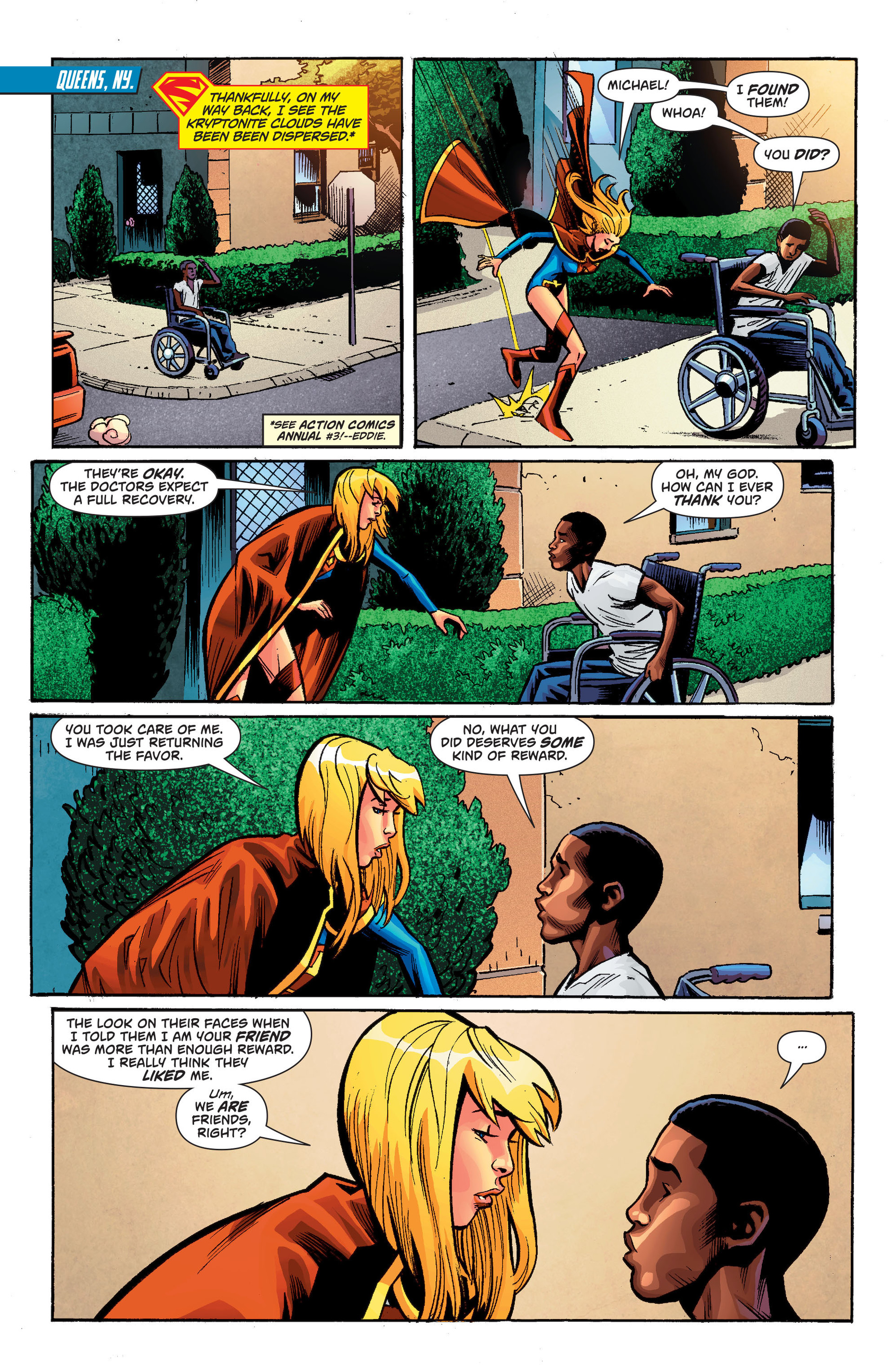 Read online Supergirl (2011) comic -  Issue #34 - 17
