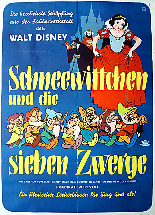 Filmic Light Snow White Archive German Snow White Posters