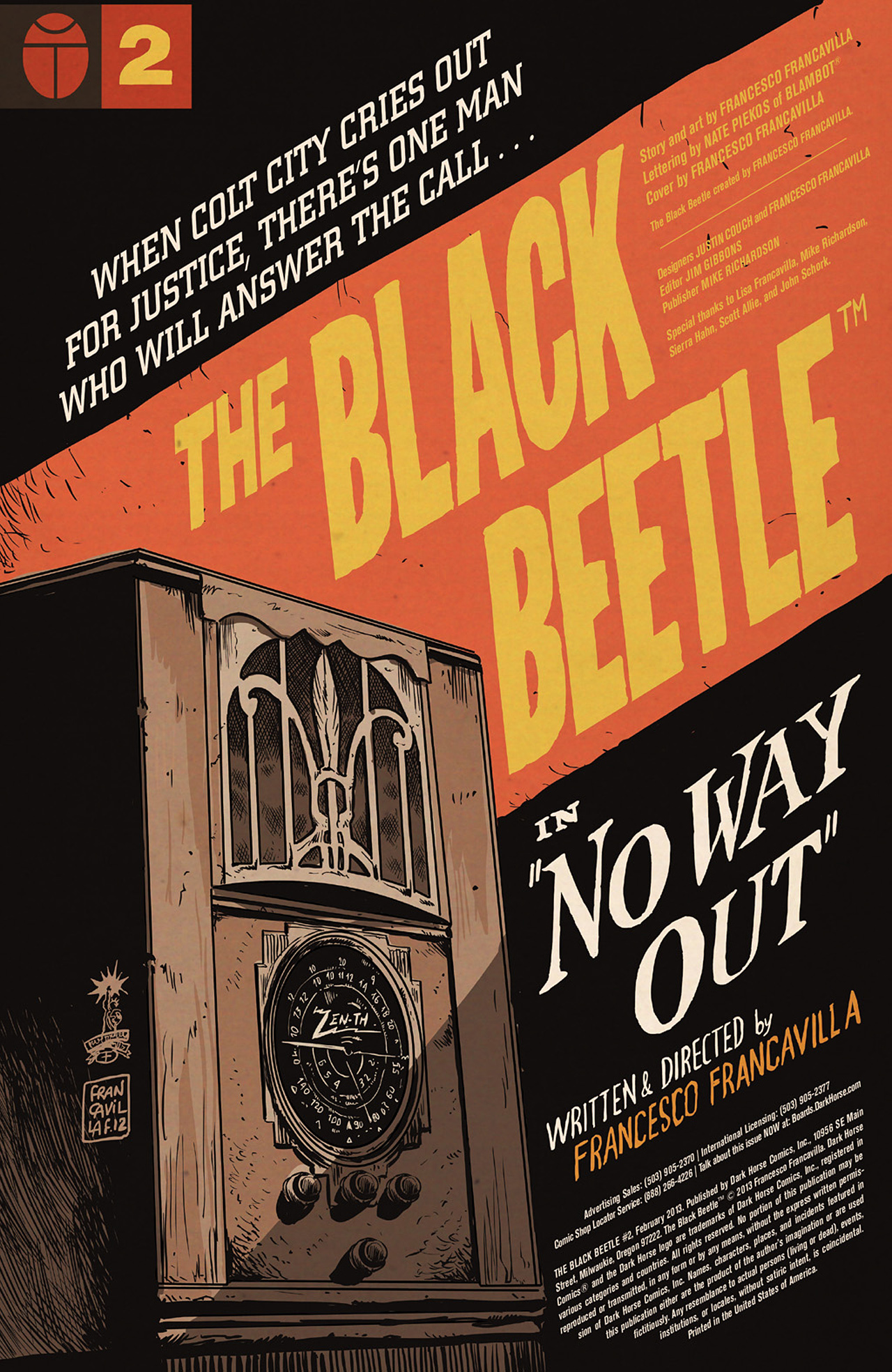 Read online The Black Beetle comic -  Issue #2 - 2