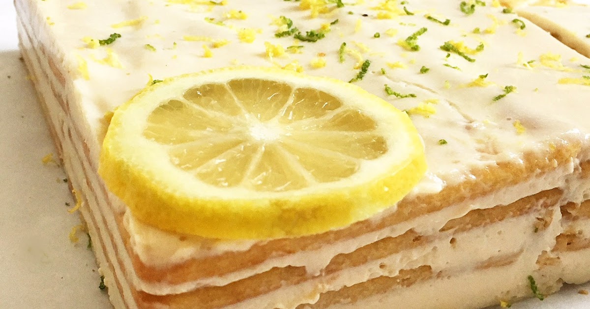 postre de limon con galletas ducales