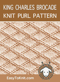Free Knitting Pattern - Easy Knit and Purl