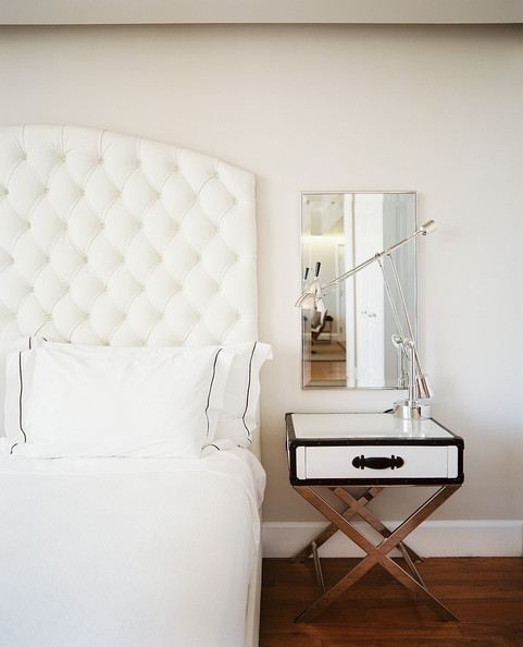 Tufted Headboard Tutorial at /